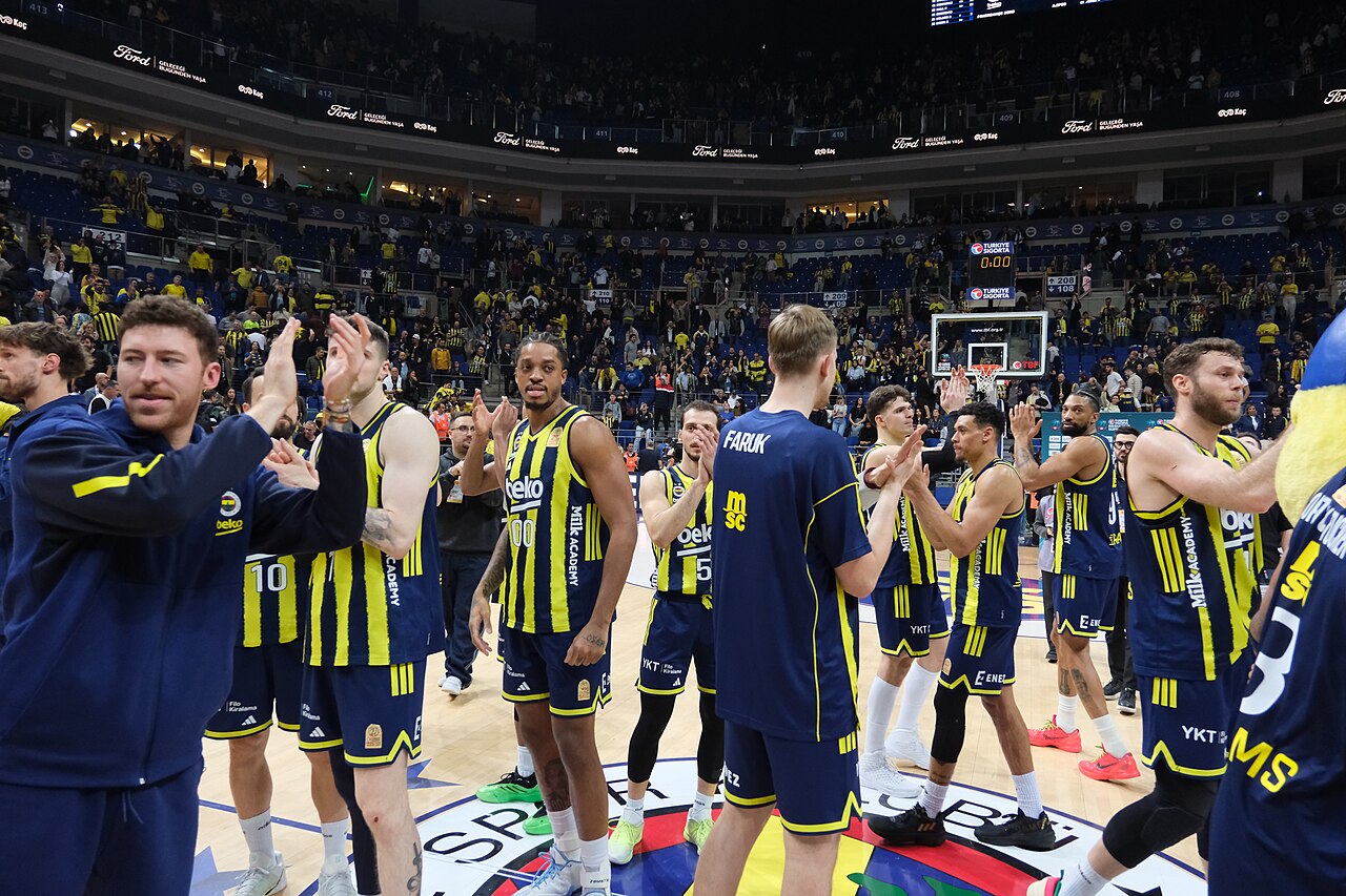 Fenerbahçe basketbol maçından arşiv fotoğrafı