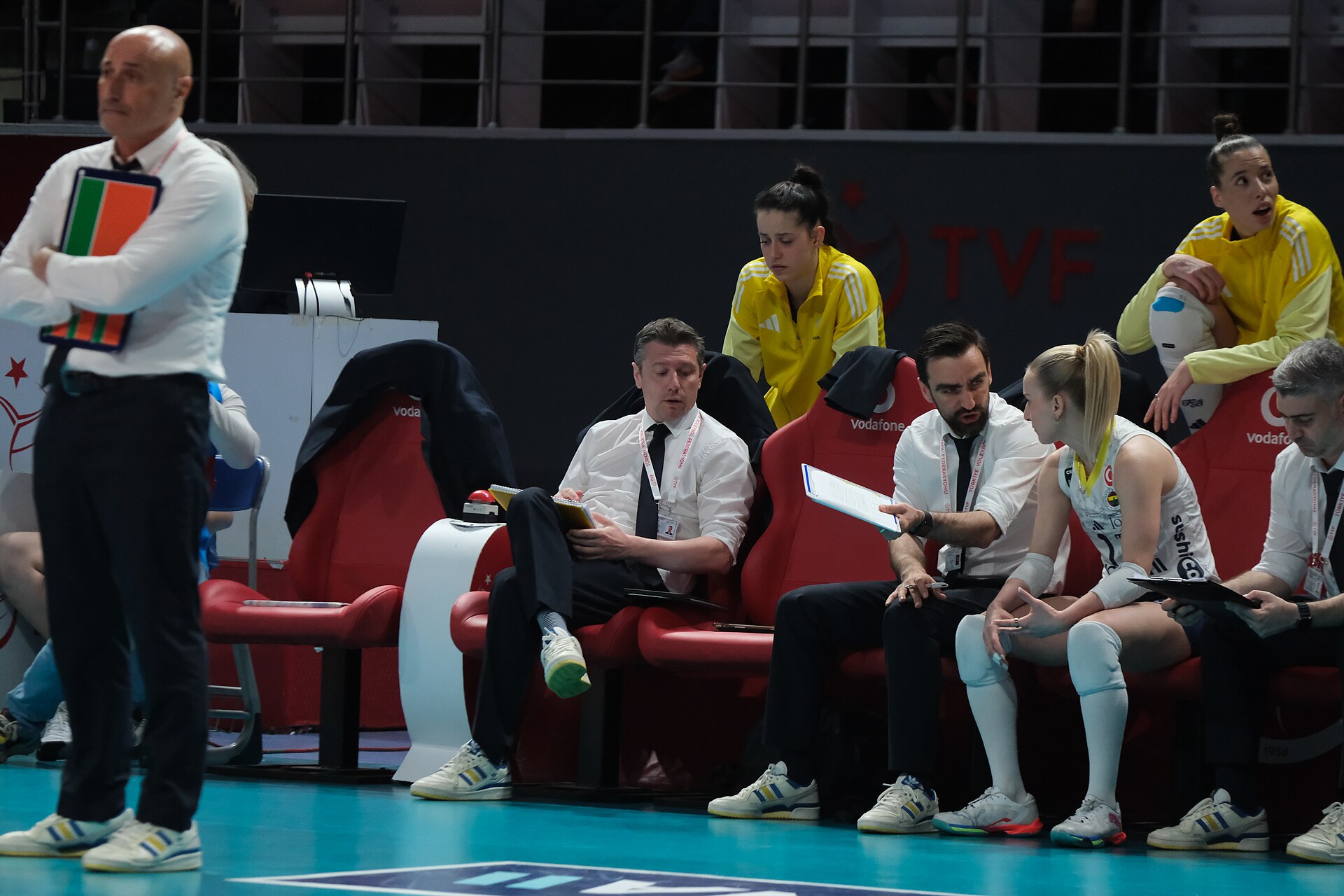 Fenerbahçe kadın voleybol takımından arşiv fotoğrafı